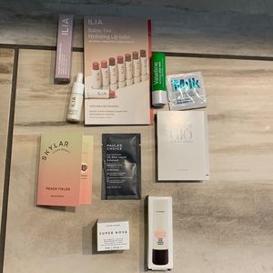 Travel size makeup & skincare